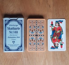 DDR Skat Kornblume Skatkarte 148 Kartenspiel Altenburger Spielkarten Skatspiel