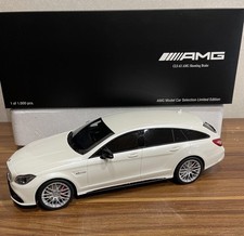 NEW MERCEDES CLS 63 AMG SHOOTING BRAKE 1:18 White Limited Edition 1000pcs.