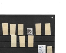 Alliierte Besetzung - Sowj. Zone- Ost-Sachsen - Mi.-Nr. 42 E - 50 E ** mit UR