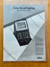 Gehen Sie auf Empfang. Braun