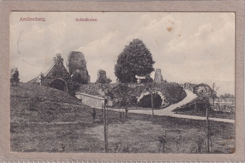 Ansichtskarte amöneburg - ansichtskarte,
