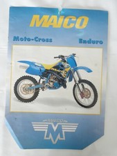 KFZ Werkstattauflösung:Heft-Technisches Datenblatt Maico Moto-Cross Enduro