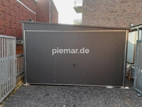 Garage blechgarage 4x7x2 m - blechgarage,