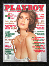Vtg Playboy Dec 1998 Katarina