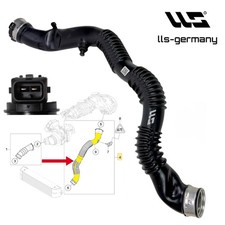 Original LLS® Ladeluftleitung für BMW X3 E83 xDrive2.0d LCI N47 11613448467