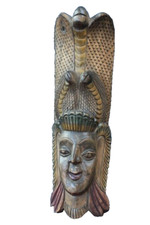 Maske Holz Schnitzerei
