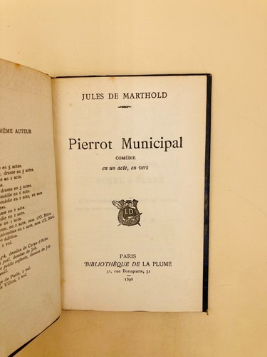 Jules marthold pierrot - marthold,