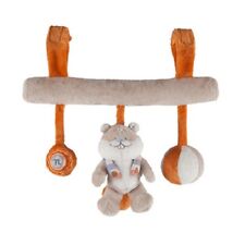 Kinderwagen Kette Spielzeug Maxi Cosi Greifling Plüsch Fuchs beige orange
