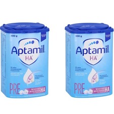 2x Aptamil HA Pre Pulver  Anfangsmilch von Geburt an 2x 800 g Pulver