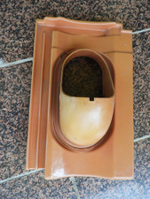 Grundplatte Dunstrohr Verschiebeziegel Dachdurchführung PVC