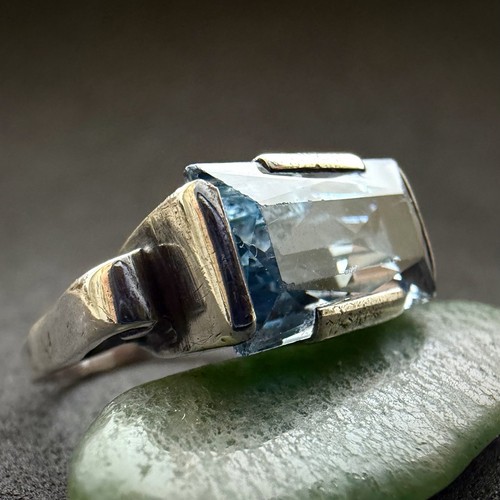 Art deco ring 800 - 800, silber