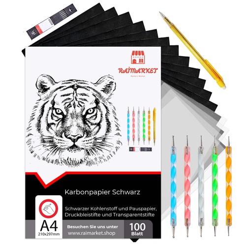 Kohlepapier bastelbedarf - kohlepapier,