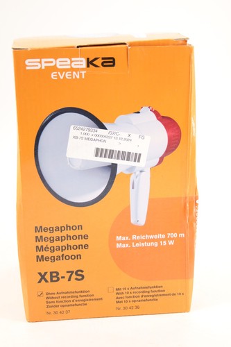 Speaka professional 7s - speaka, xb-7s