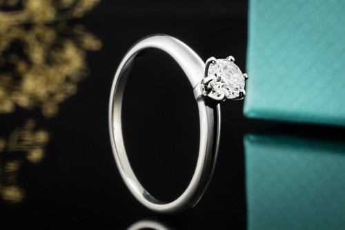 Tiffany solitär ring - &, co