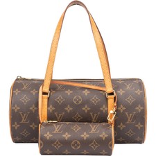 Louis Vuitton Canvas Monogram Papillon Set Handbag Tasche