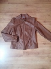 Damen Kunstlederjacke