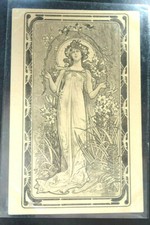 Art Nouveau Jugendstil-Diva in