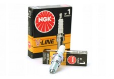 4x Zündkerzen V-Line von NGK passt für VW Polo 86C 1.3 75PS Bj. 1990-1994