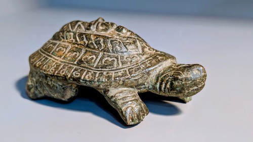 Asiatische buddhafigur auf - asiatische,