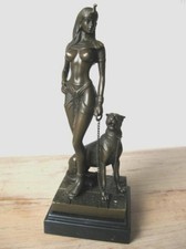 Bronze Figur~Cleopatra mit