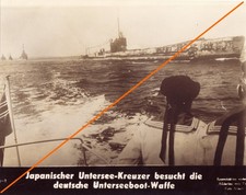 Pressefoto Japanischer Untersee-Kreuzer besucht die deutsche Unterseeboot-Waffe