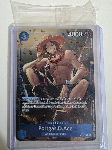 One piece tcg portgas d - piece,