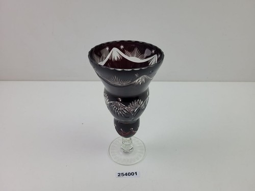 Vase überfang glas - vase, muster