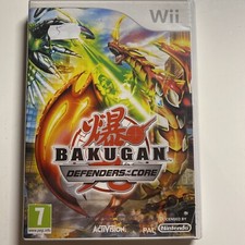 BAKUGAN DEFENDERS OF THE CORE for Nintendo Wii - with box & manual - PAL