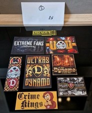 Dynamo Dresden Aufkleber - Sticker 8 Stück " Ultras" 2.Bundesliga Neu