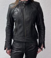 damen motorrad jacke leder von