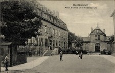 Ak Guntersblum am Rhein, Altes Schloss, Kinderschule - 4223721