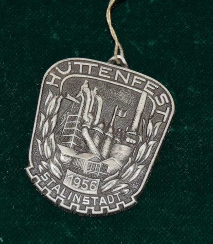 Ddr plakette hüttenfest - ddr,
