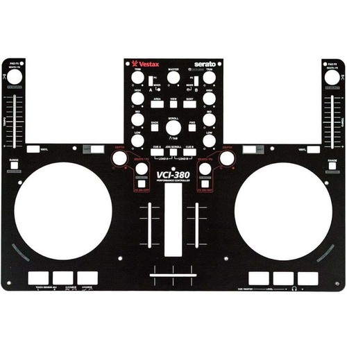 Vestax vci 380 - 380, faceplate