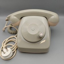 Schweizer Zivilschutz OB Telefon Fernsprecher Modell 70 LB Grau mit Rufinduktor