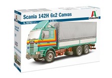 Italeri 90762 Scania 142H 6x2 Canvas 1:24 Modellbausatz Neu OVP