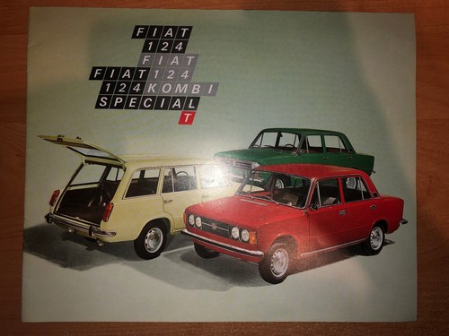 Original fiat 124 kombi - 124, /