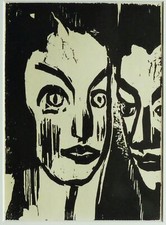 EMIL NOLDE  Holzschnitt 1917