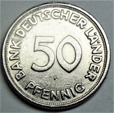 BR Deutschland 50 Pfennig 1949