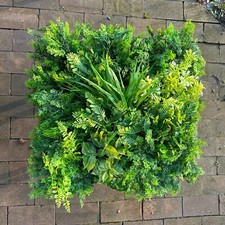 Premium Dschungel Farn Pflanzenwand künstlich "KAIRO"/Kunstpflanze Wandmontage