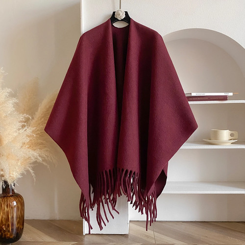 Winter damen poncho schal - damen,
