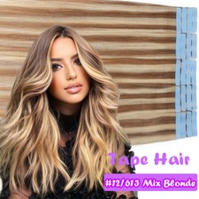 Echthaar Remy Indisches Tape