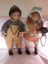 Künstlerpuppen Paar Susi