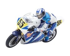 Kyosho Motorrad Hanging On Racer S.R.T. Suzuki RGV 1992 1:8 Kit KYO34935T1B 