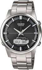 Casio LCW-M170TD-1AER Herren Armbanduhr Solar Funk Wasserdicht 40 mm silber