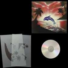 Schablonen Airbrush Step by