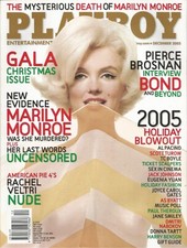 PLAYBOY MAGAZINE US, December 2005. MARILYN MONROE. englisch