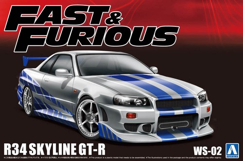 Nissan skyline r34 fast - nissan,