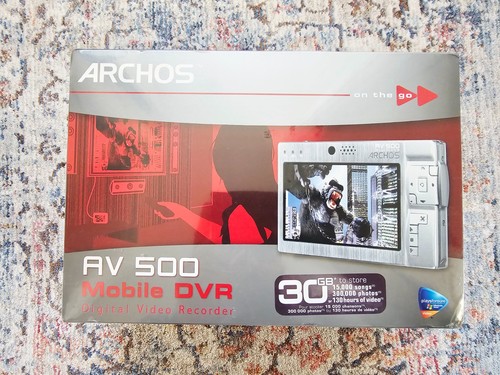 Archos 500 30gb - av,