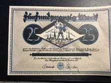 Notgeld 25 Mark , Dortmund
