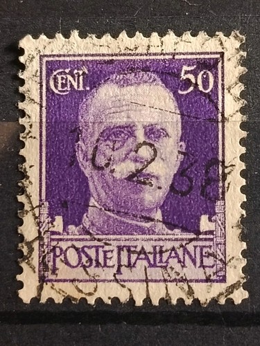 Italienische postmarke cent - postmarke, 50
